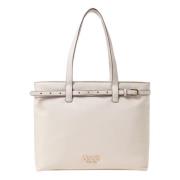 ECS M Tote Tas Liu Jo , Beige , Dames