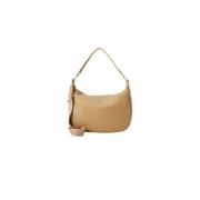 Eco Leren Hobo Tas Liu Jo , Brown , Dames