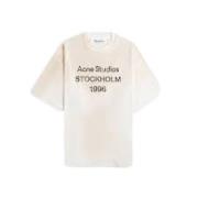 Casual Katoenen T-shirt Acne Studios , Multicolor , Heren