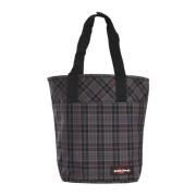 Zwarte Shopper Tas met Opgezet Logo Eastpak , Multicolor , Dames