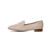 Elegante Beige Suède Sneakers voor Dames Peter Kaiser , Beige , Dames