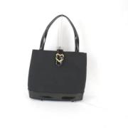 Pre-owned Nylon handbags Yves Saint Laurent Vintage , Black , Dames