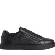 Zwarte Triple Lace-Up Sneakers Calvin Klein , Black , Heren