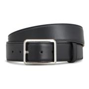 Stijlvol Leren Riem voor Mannen Tod's , Black , Heren