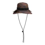 Camouflage Logo Verstelbare Urban Escape Hat Emporio Armani EA7 , Brow...