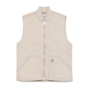 Gewatteerde Vest Voering Carhartt Wip , Beige , Heren