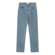 Regular Fit Denim Jeans Loulou Studio , Blue , Dames