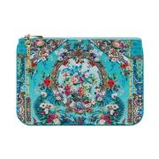 Canvas Clutch Gardens of Queluz Camilla , Blue , Dames