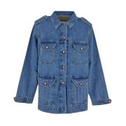 Denim Jackets Blazé Milano , Blue , Dames