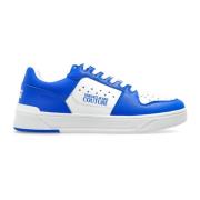 Sneakers met bedrukt logo Versace Jeans Couture , Blue , Heren