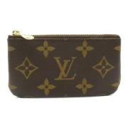 Pre-owned Leather wallets Louis Vuitton Vintage , Brown , Dames