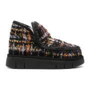 Eskimo Bounce Sneaker Tweed Mou , Multicolor , Dames