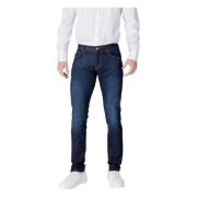 J13 Slim Fit Jeans van katoenen denim Armani Exchange , Blue , Heren