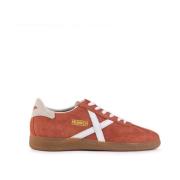 Rode Barru Urban Style Sneakers Munich , Red , Heren