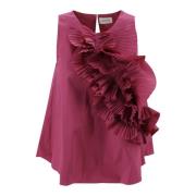 Fuchsia Pimpy Blouse P.a.r.o.s.h. , Pink , Dames