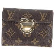 Pre-owned Coated canvas wallets Louis Vuitton Vintage , Brown , Dames