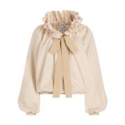 Beige Top voor Vrouwen Patou , Beige , Dames