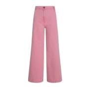 Peppa Gekleurde Denim Broek King Louie , Pink , Dames