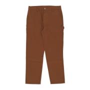 Canvas Timmerman Broek met Elastische Taille Dolly Noire , Brown , Her...