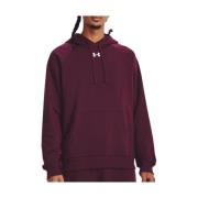 Fleece Hoodie voor rivalen Under Armour , Red , Heren