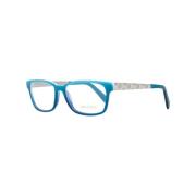 Blauwe Rechthoekige Optische Frames met Merkhoes Emilio Pucci , Blue ,...