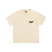 Logo Zak T-shirt Room/Zwart Gallery Dept. , Beige , Heren