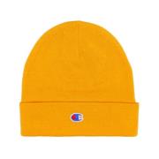 Reverse Weave Beanie Champion , Yellow , Heren