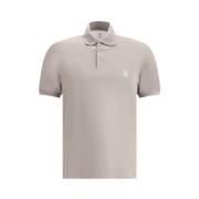 Polo Shirt van Premium Katoen Klassieke Pasvorm Brunello Cucinelli , B...