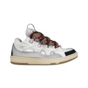 Witte Hi-top Curb Sneakers Lanvin , Multicolor , Heren