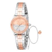 Elegante Quartz Analoge Dameshorloge Just Cavalli , Pink , Dames