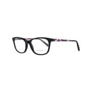 Zwarte Rechthoekige Optische Frames met Merkhoes Emilio Pucci , Black ...