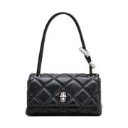 Zwarte Dubbele Schoudertas Marc Jacobs , Black , Dames