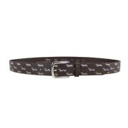 dachshund leren riem casual riem Harmont & Blaine , Brown , Heren