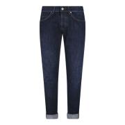 Stijlvolle Denim Jeans voor Mannen Dondup , Blue , Heren