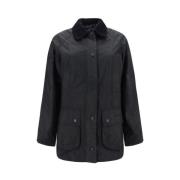 Stijlvolle Waxjas Model Barbour , Black , Dames