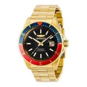 Automatisch Analoog Horloge met Datumindicator Invicta , Yellow , Here...