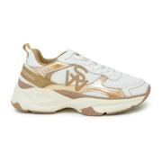 Wit/Tabak Leren Jas SW Trainer Stuart Weitzman , Multicolor , Dames