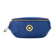 Kleine Navy Medusa Fanny Pack Versace , Blue , Dames