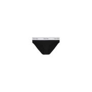 Zwarte Katoenen Bikini-ondergoed Calvin Klein , Black , Dames