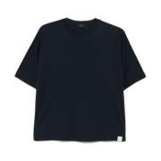 Blauwe Crew Neck T-shirts en Polos Peuterey , Blue , Dames