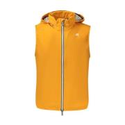 Oranje Hooded Vest Model 34164 K-Way , Orange , Heren