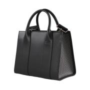 Studded Zwarte Tote Tas Cult , Black , Dames