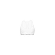 Witte Katoenen Bralette Comfort Stijl Calvin Klein , White , Dames