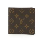 Pre-owned Canvas wallets Louis Vuitton Vintage , Brown , Dames