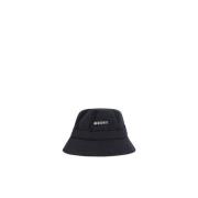 Verstelbare Bucket Hat met Handtekeningdetail Jacquemus , Black , Here...