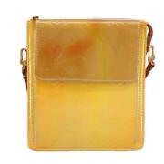 Pre-owned Leather shoulder-bags Louis Vuitton Vintage , Yellow , Unise...