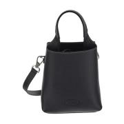 Leren Mini Tas Tod's , Black , Dames