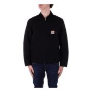 Voor Logo Ritsjas Biologisch Katoen Carhartt Wip , Black , Heren