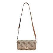 Elegante en veelzijdige damestas Guess , Beige , Dames