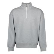 Grijze Sweatshirt met rits Lente-Zomer 2025 Dior , Gray , Heren